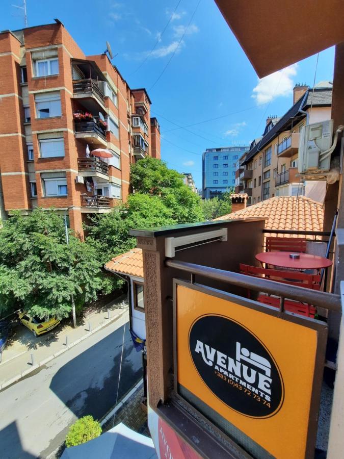 Avenue Apartment Priştine Dış mekan fotoğraf
